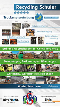 Recycling Schuler Trockeneis Flyer